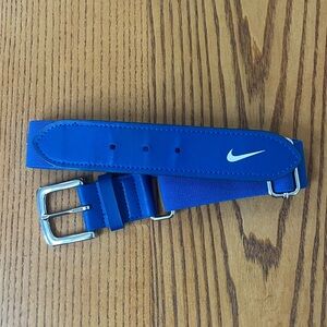 Nike Royal Blue Baseball Belt One Size Fits All Brand New